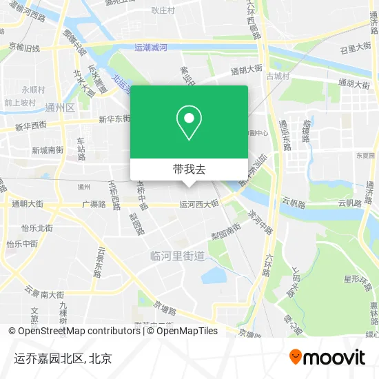 运乔嘉园北区地图