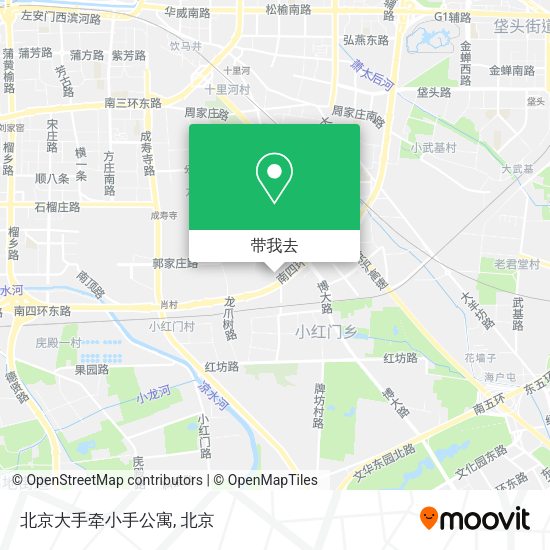 北京大手牵小手公寓地图