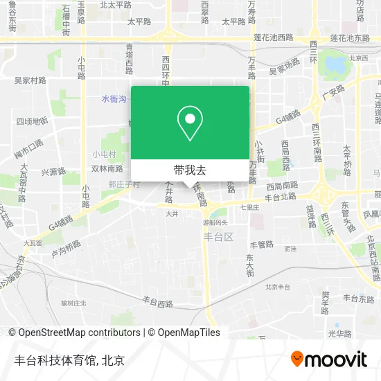 丰台科技体育馆地图