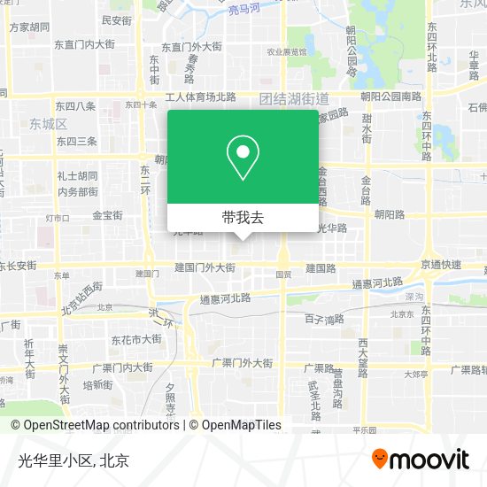 光华里小区地图