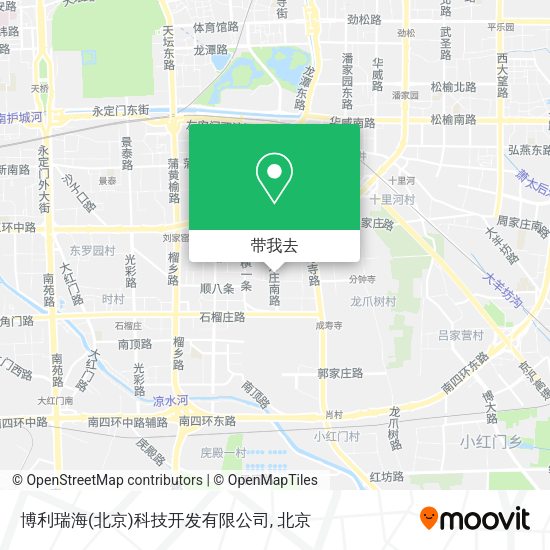 博利瑞海(北京)科技开发有限公司地图