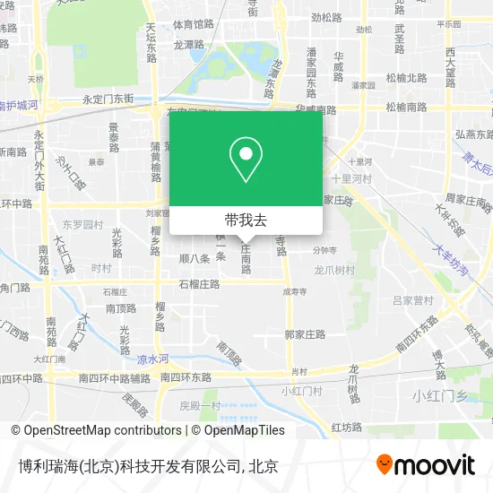 博利瑞海(北京)科技开发有限公司地图