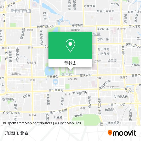 琉璃门地图