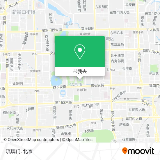 琉璃门地图