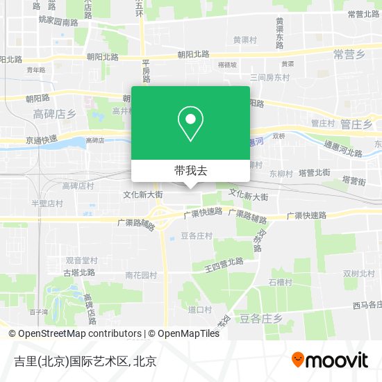 吉里(北京)国际艺术区地图
