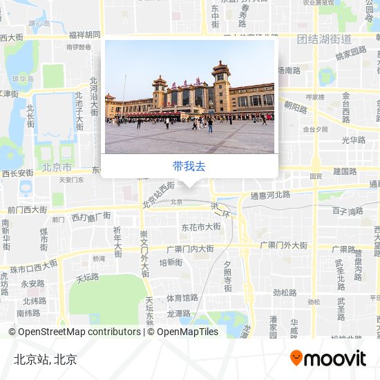 北京站地图