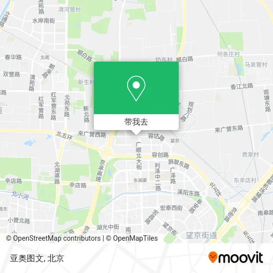 亚奥图文地图