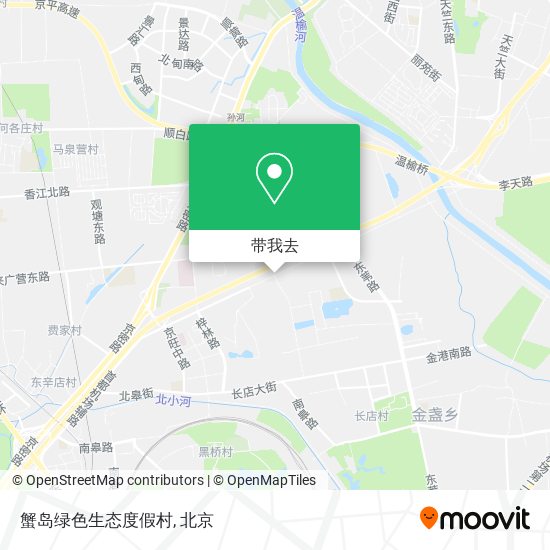 蟹岛绿色生态度假村地图