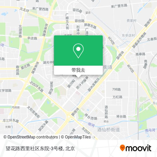 望花路西里社区东院-3号楼地图