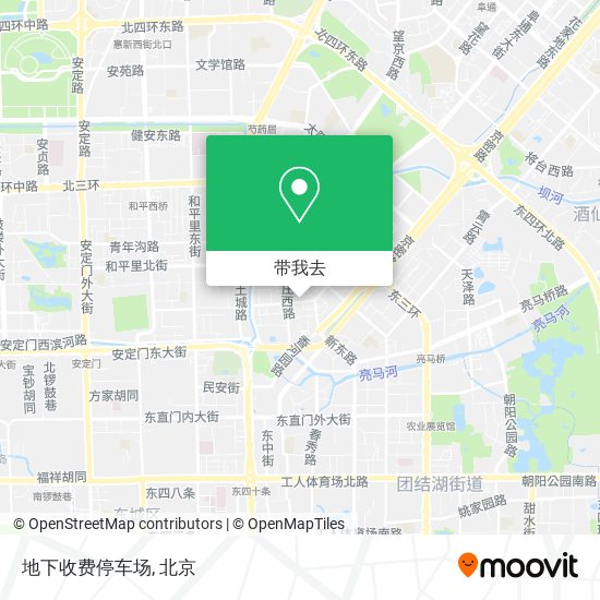 地下收费停车场地图