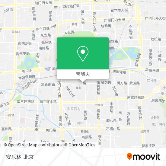 安乐林地图