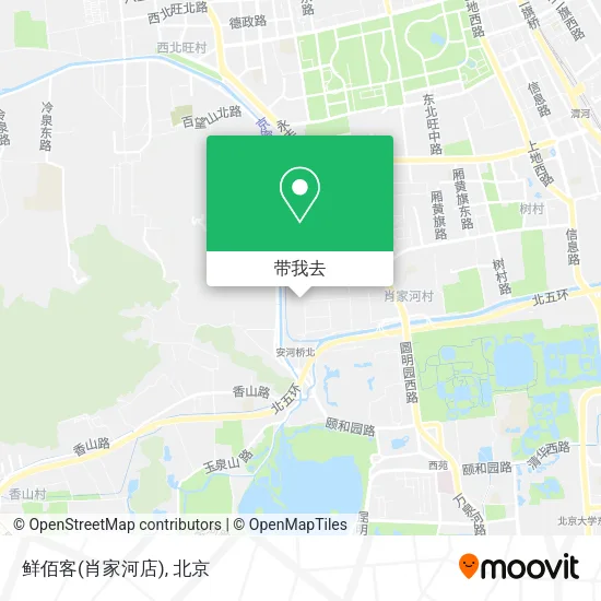鲜佰客(肖家河店)地图