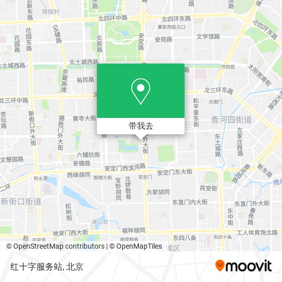 红十字服务站地图