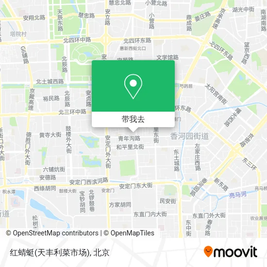 红蜻蜓(天丰利菜市场)地图
