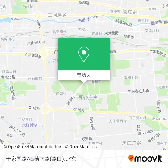 于家围路/石槽南路(路口)地图