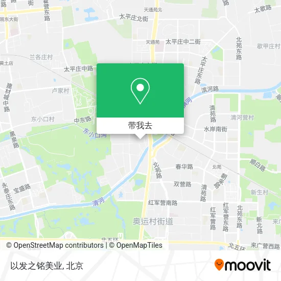 以发之铭美业地图