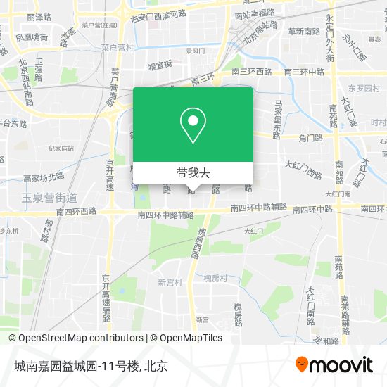 城南嘉园益城园-11号楼地图