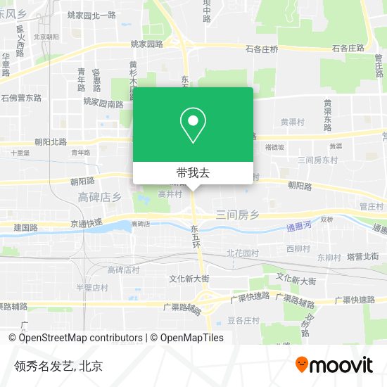 领秀名发艺地图