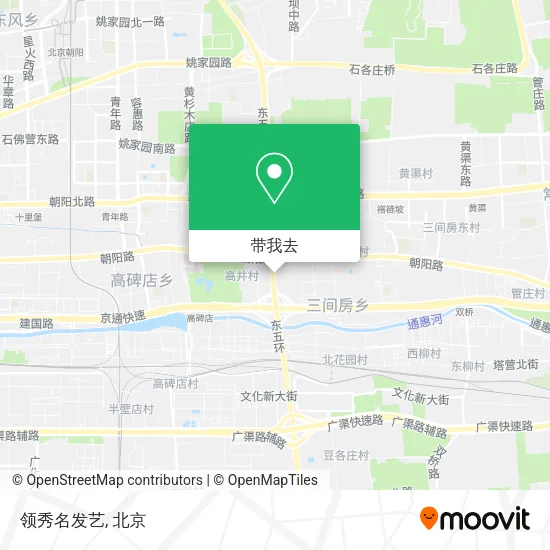 领秀名发艺地图