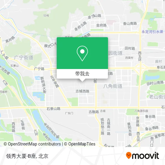 领秀大厦-B座地图