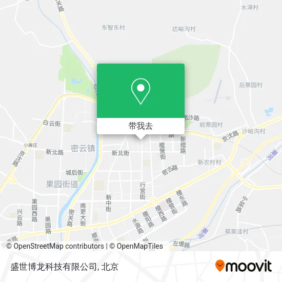 盛世博龙科技有限公司地图