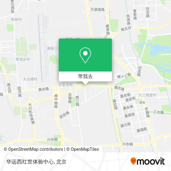 华远西红世体验中心地图