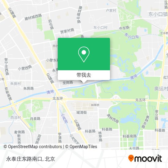永泰庄东路南口地图