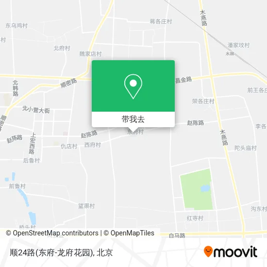 顺24路(东府-龙府花园)地图