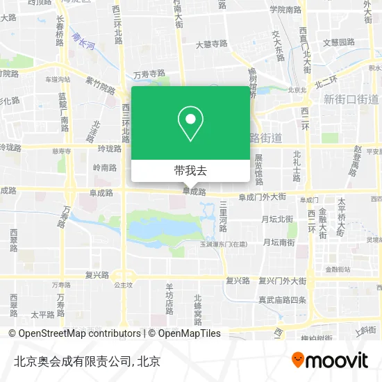 北京奥会成有限责公司地图