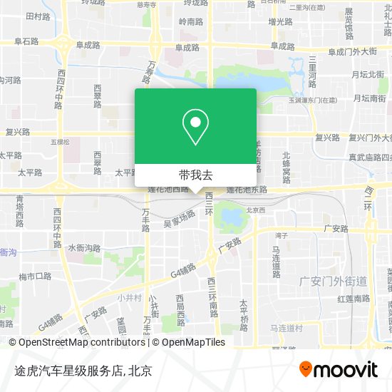 途虎汽车星级服务店地图