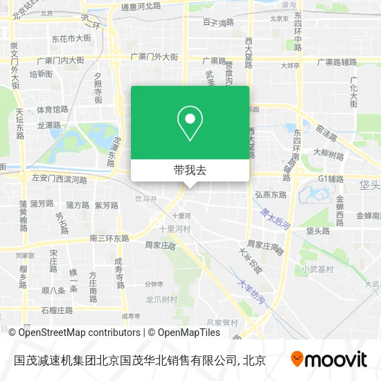 国茂减速机集团北京国茂华北销售有限公司地图