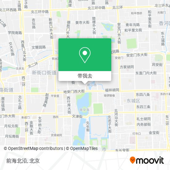 前海北沿地图