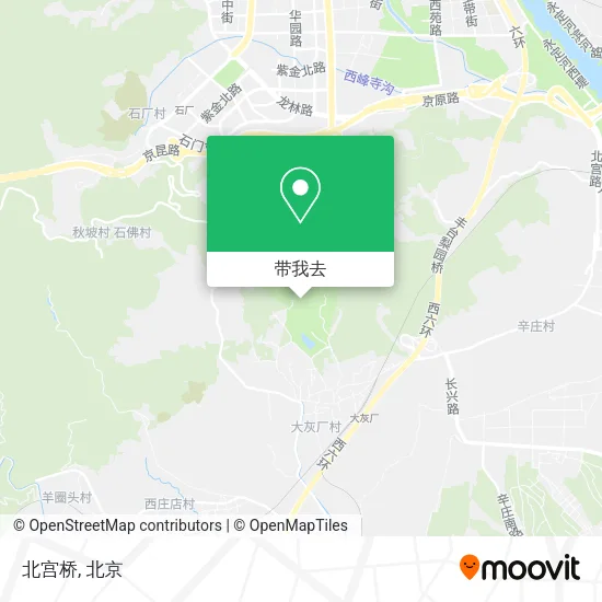 北宫桥地图