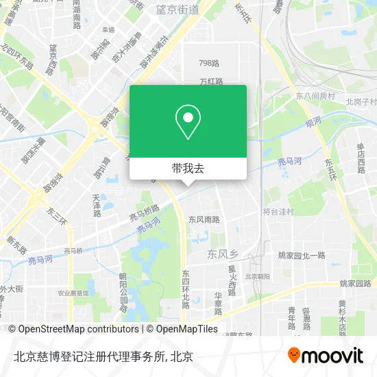北京慈博登记注册代理事务所地图
