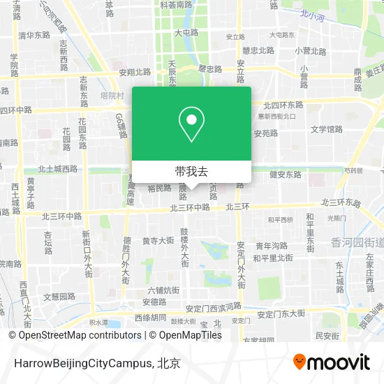 HarrowBeijingCityCampus地图