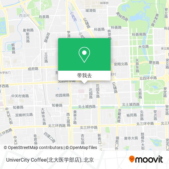UniverCity Coffee(北大医学部店)地图
