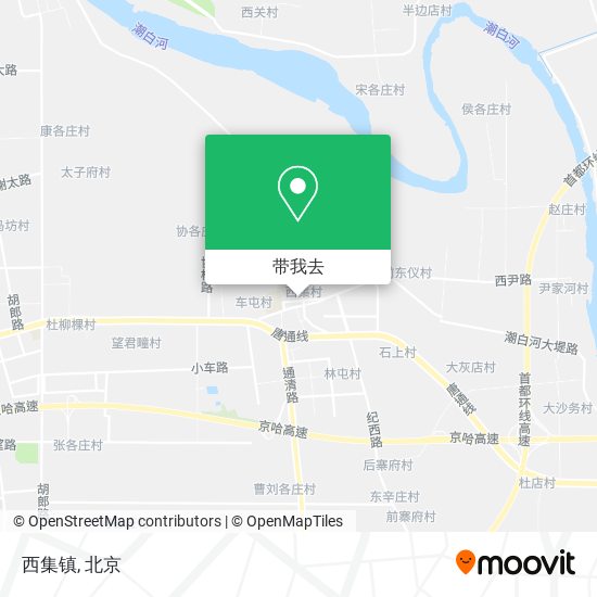 西集镇地图