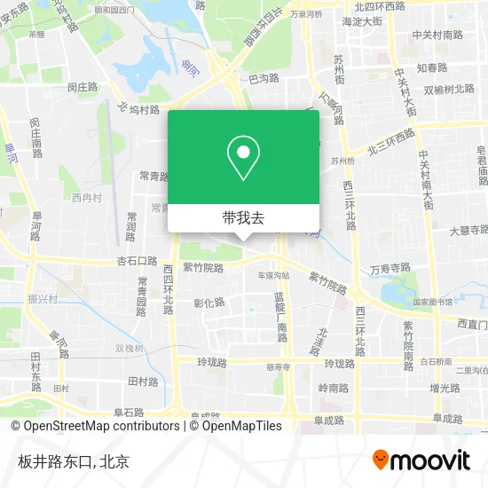 板井路东口地图