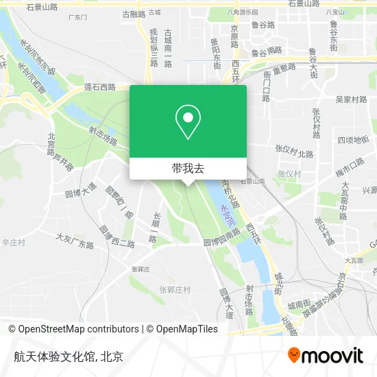 航天体验文化馆地图