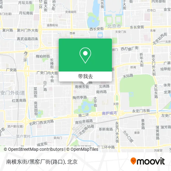 南横东街/黑窑厂街(路口)地图