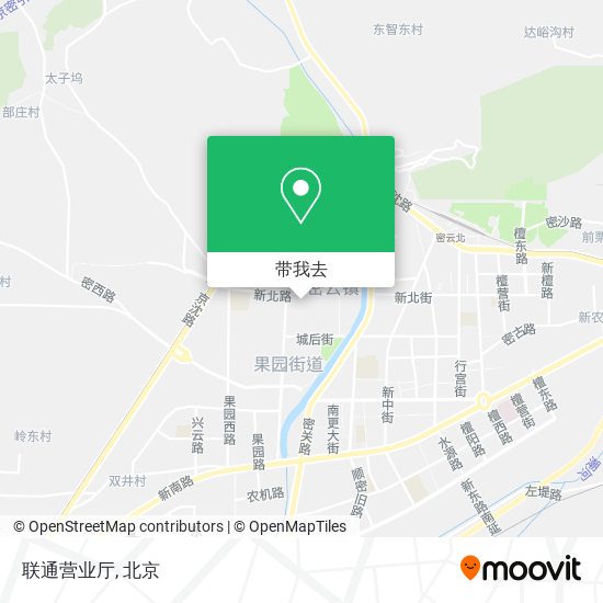 联通营业厅地图