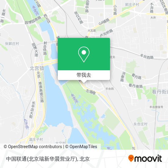 中国联通(北京瑞新华晨营业厅)地图