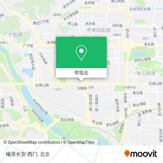 曦景长安-西门地图