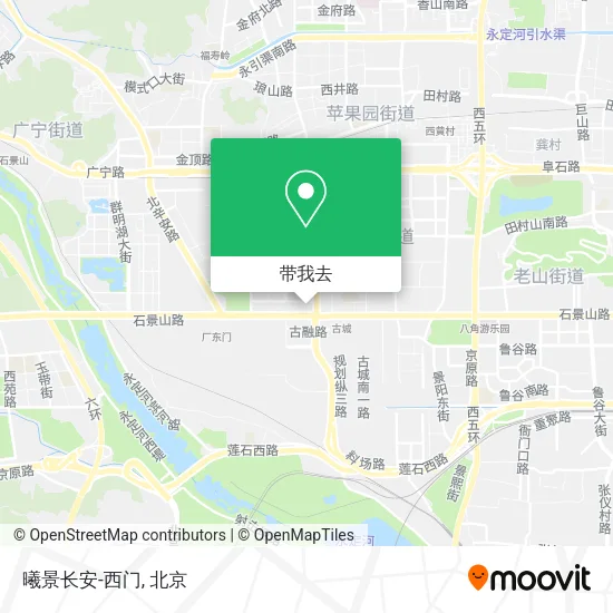 曦景长安-西门地图