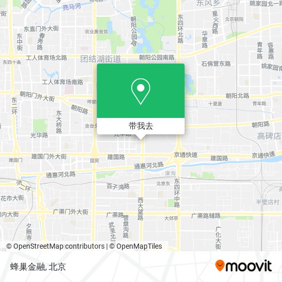 蜂巢金融地图