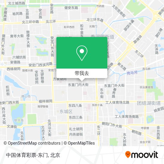中国体育彩票-东门地图