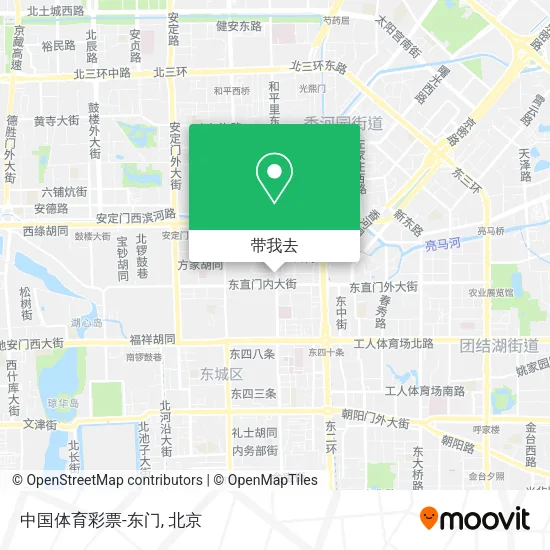 中国体育彩票-东门地图
