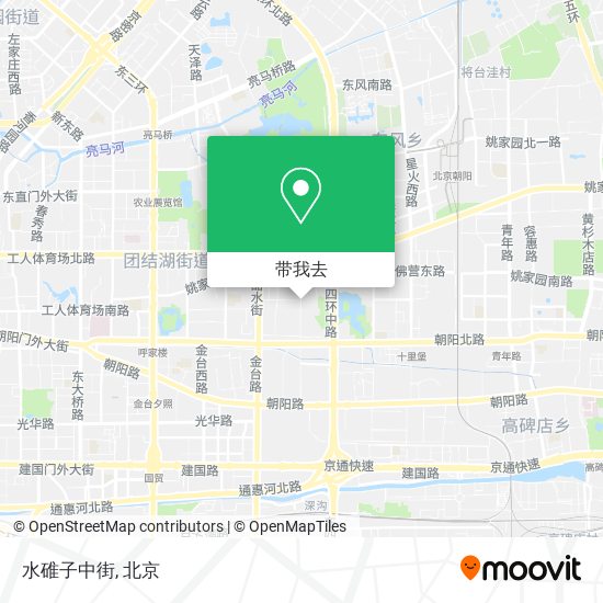 水碓子中街地图