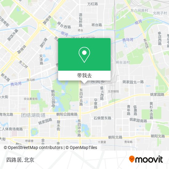 四路居地图