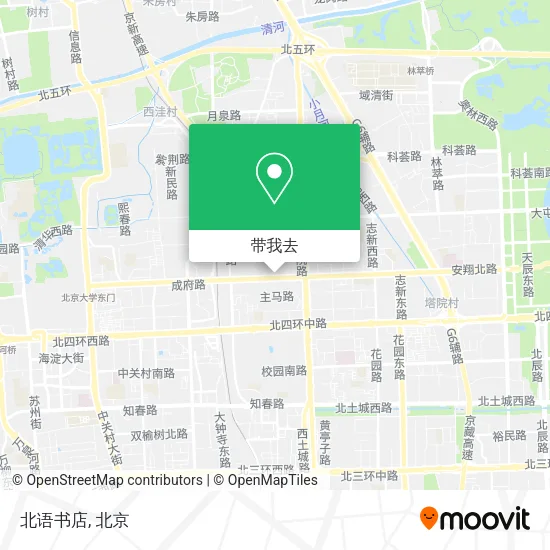 北语书店地图